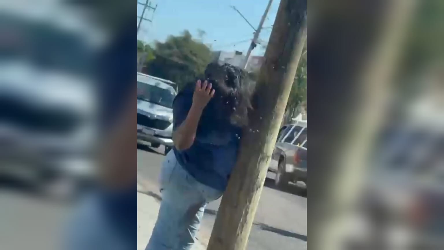 Mujer es atacada por abejas en Culiacán