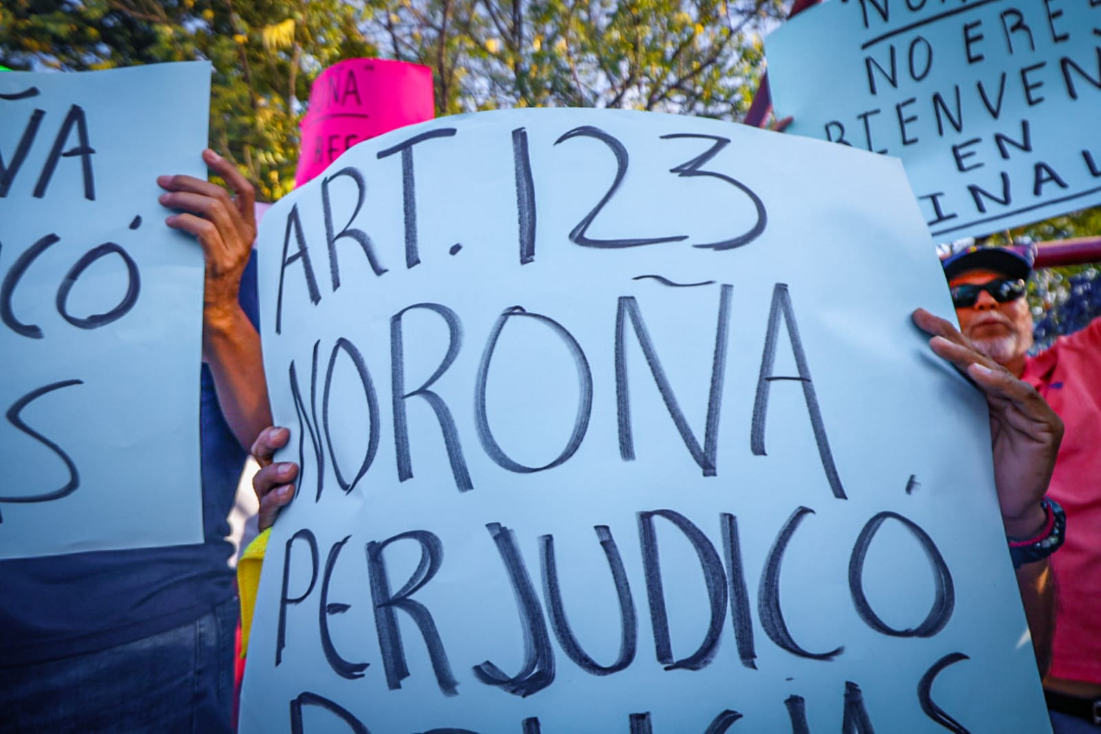 Evento de Noroña en Culiacán
