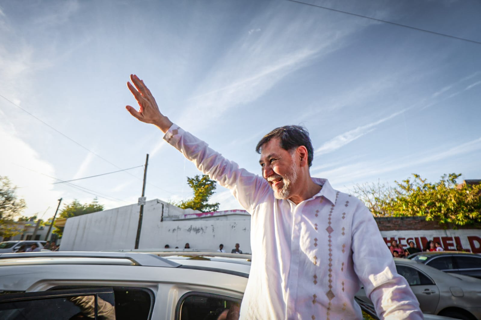 Noroña en Culiacán, Sinaloa