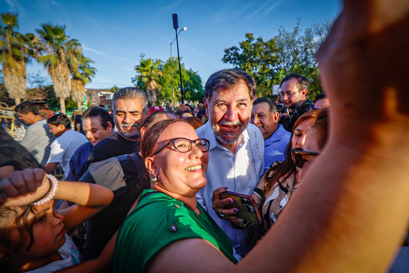 Noroña en Culiacán, Sinaloa