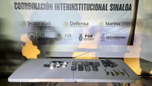 Objetos asegurados en el penal de Aguaruto, Culiacán