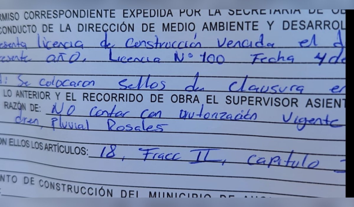 Obra de entubamiento del dren Rosales, en Los Mochis, es clausurada