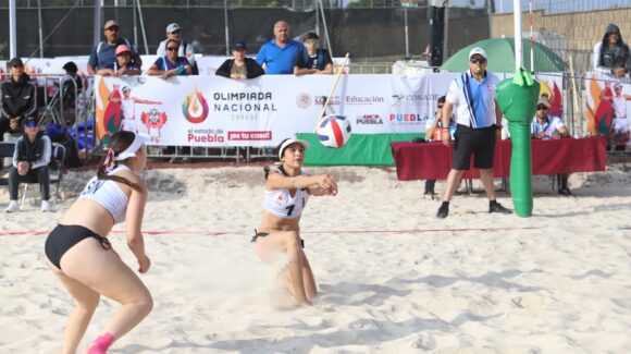 Gran inicio de Sinaloa en voleibol de Olimpiada Nacional Conade 2026