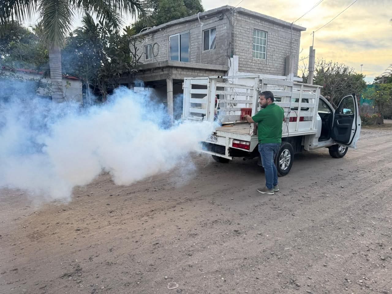 Fumigación contra mosquitos