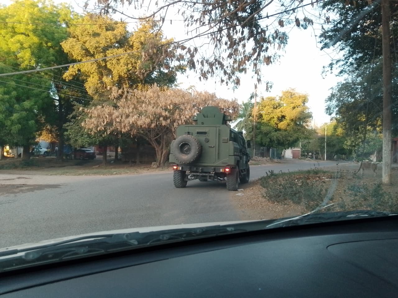 Operativo del Ejército en San Pedro, Guasave, Sinaloa
