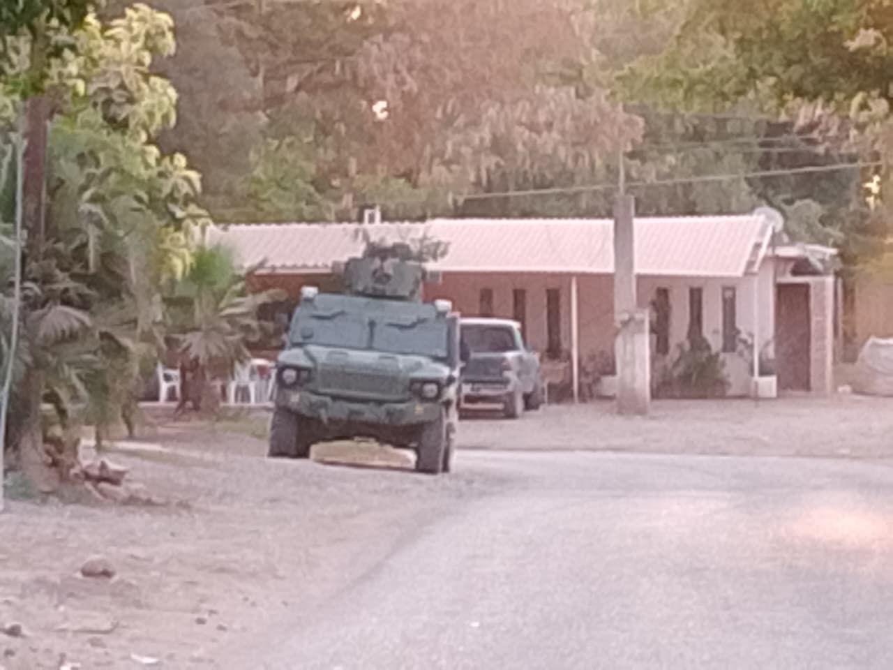 Operativo del Ejército en San Pedro, Guasave, Sinaloa