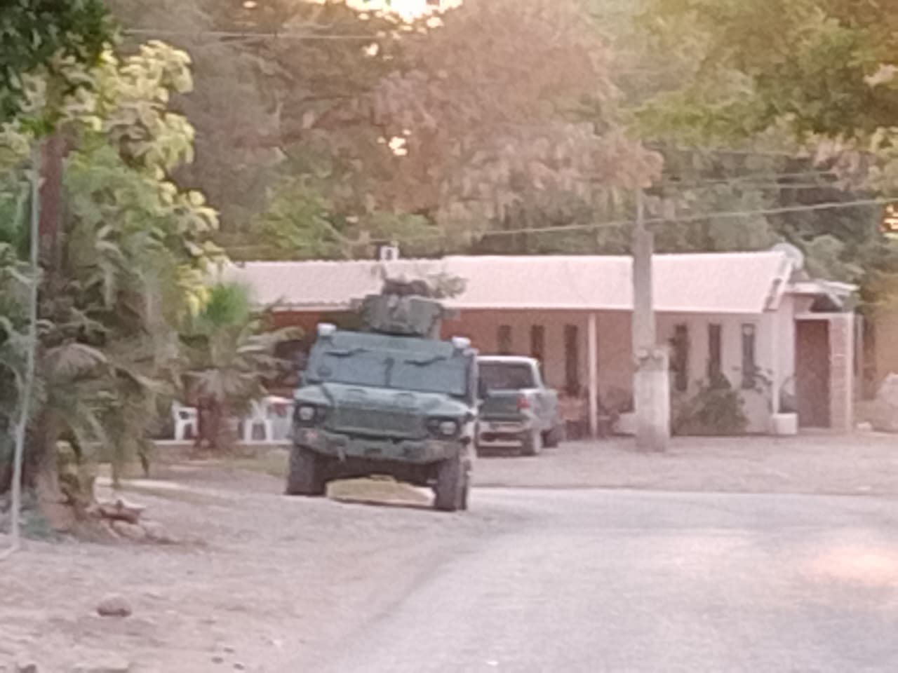 Operativo del Ejército en San Pedro, Guasave, Sinaloa