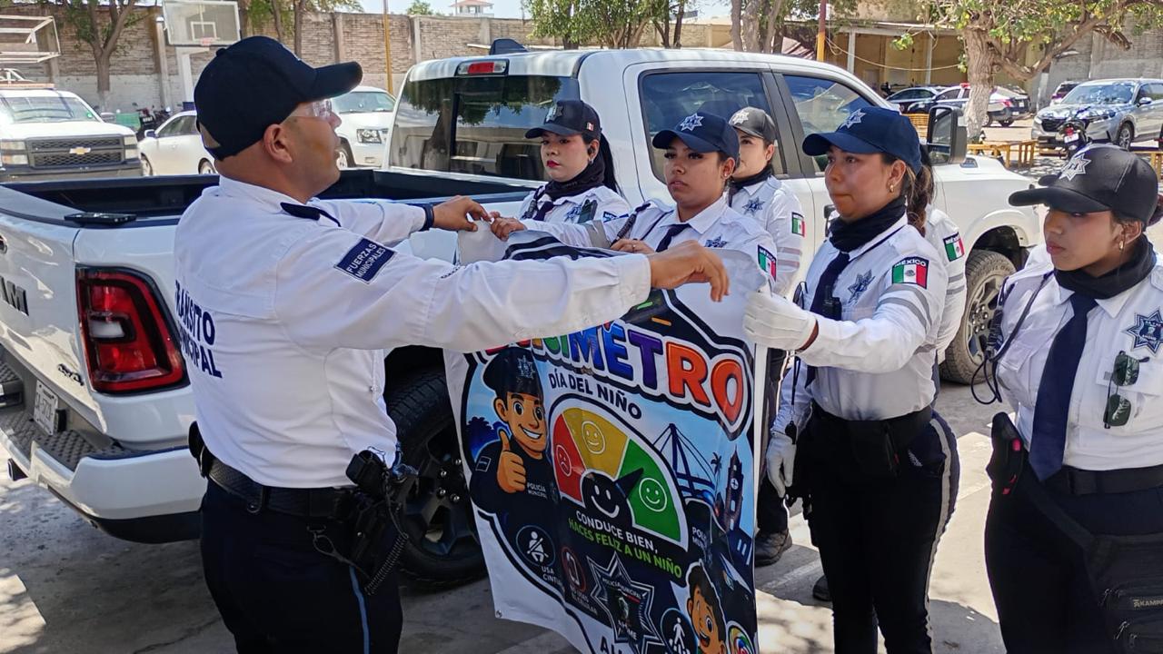 Operativo Dulcímetro en Los Mochis por el Día del Niño