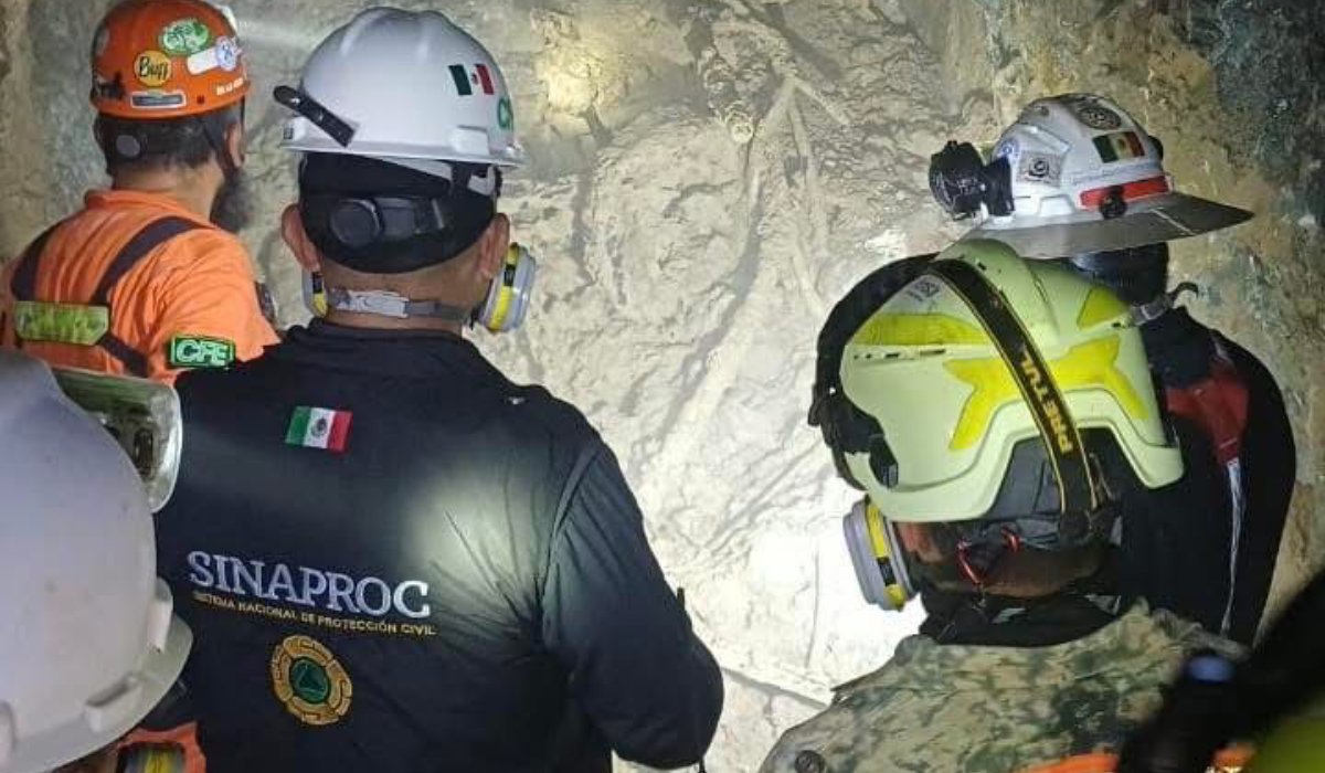 Operativo para rescatar a trabajador atrapado en mina Santa Fe, Rosario