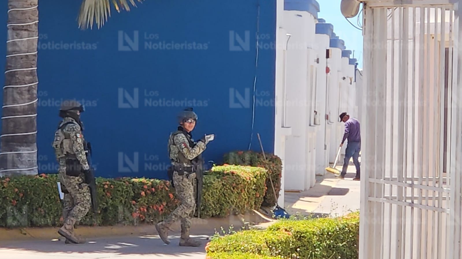 Operativo en motel del Campo El Diez de Culiacán