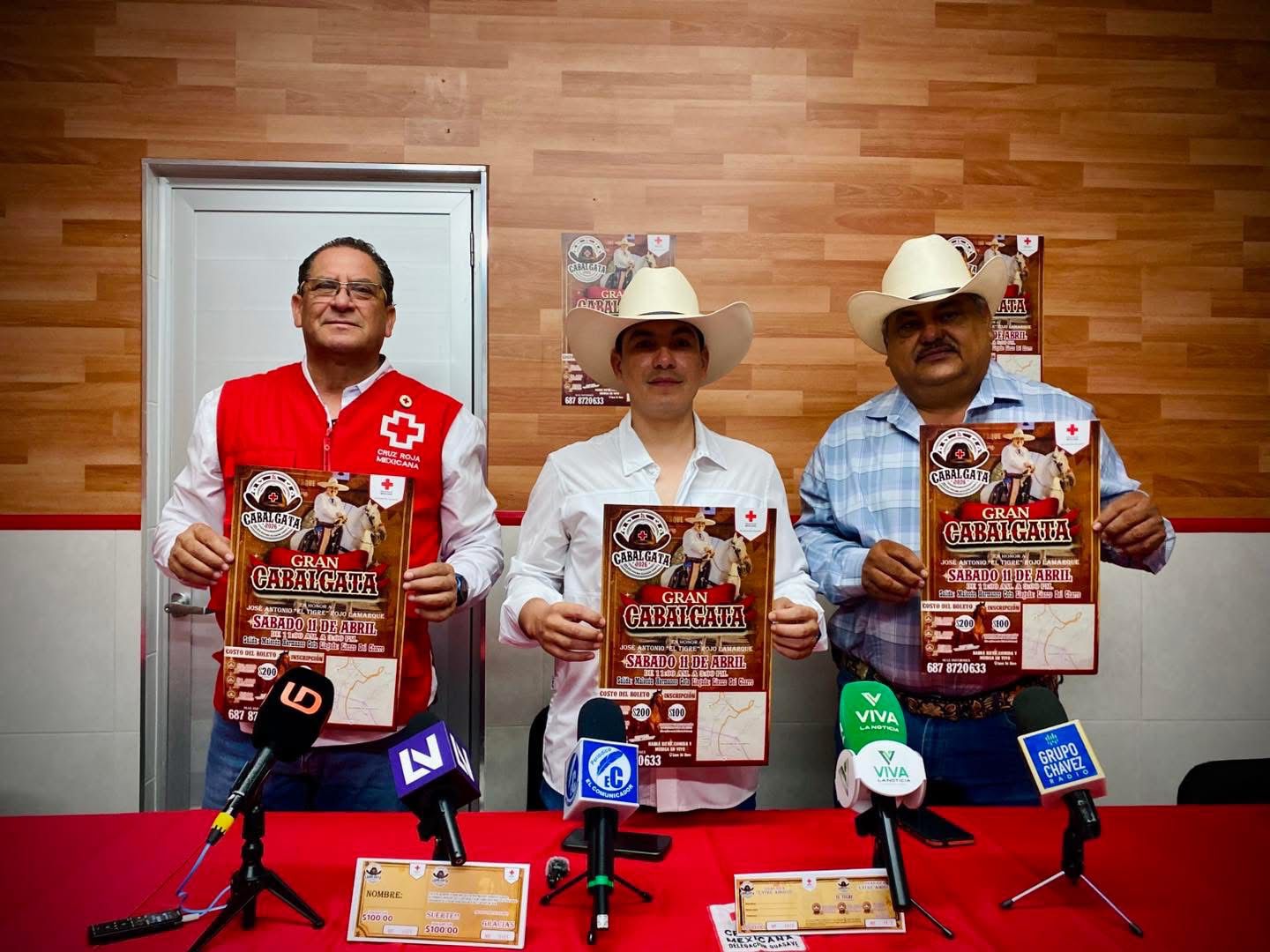 organizadores convocan a la novena cabalgata a realizarse en guasave en favor de cruz roja
