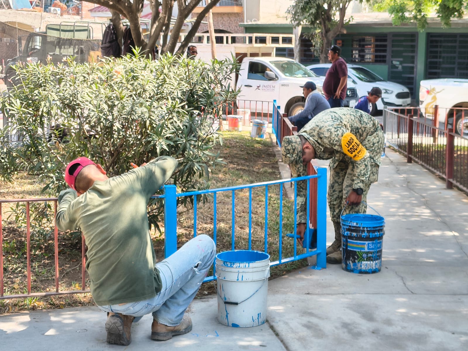 Recuperan parque en la Salvador Allende con Jornada por la Paz y participación juvenil