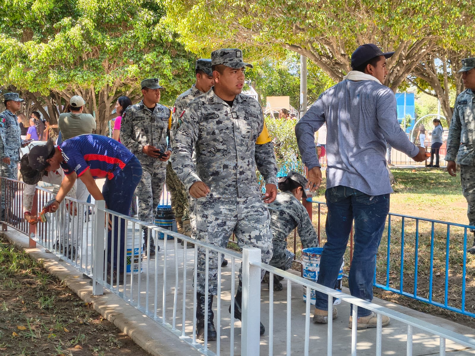 Recuperan parque en la Salvador Allende con Jornada por la Paz y participación juvenil