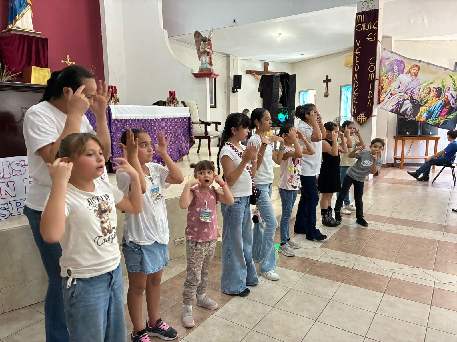Pascua Infantil en Los Mochis en la parroquia Nuestra Señora del Rosario
