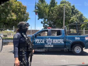 Persecución a balazos contra presuntos robacarros por el sector Centro de Culiacán