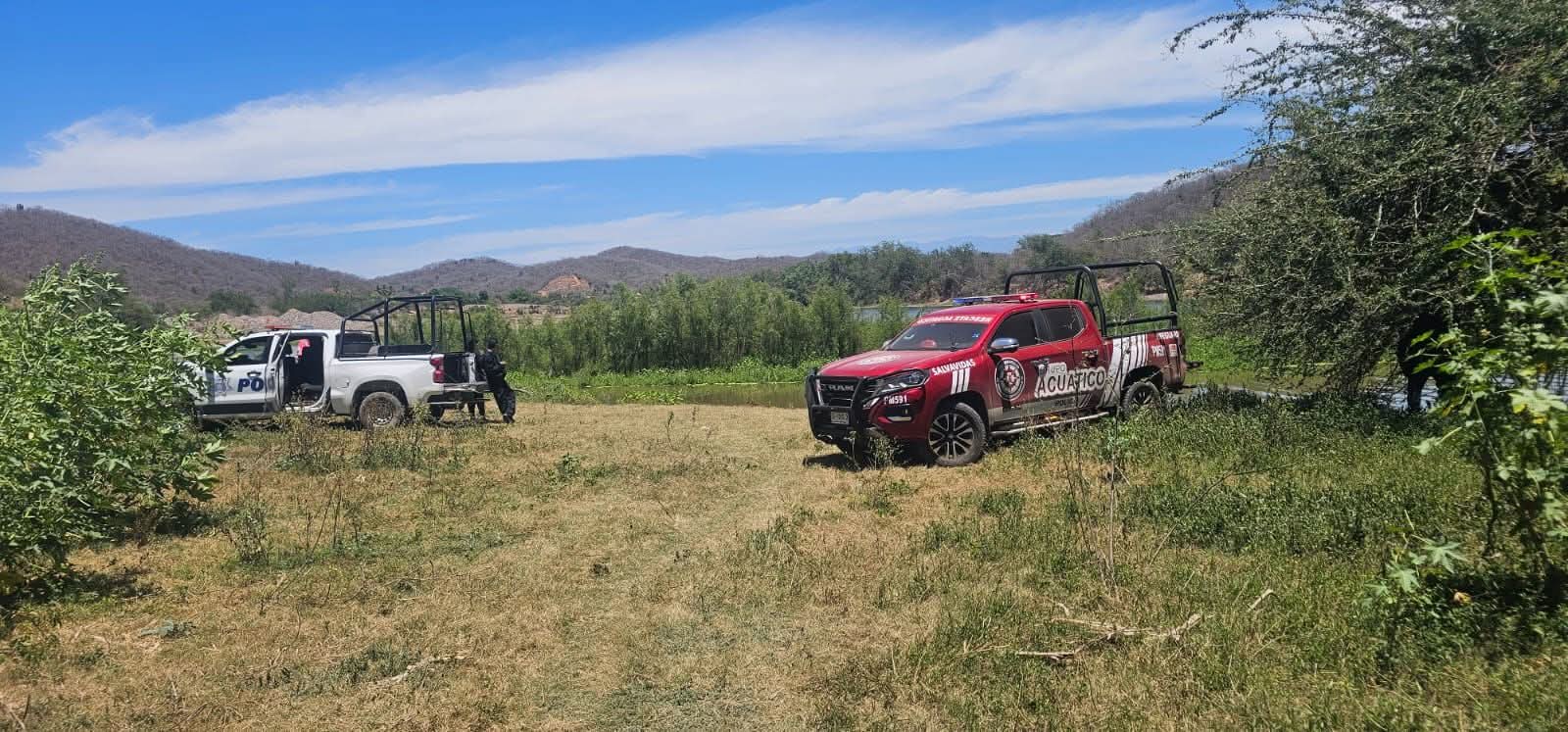 Persona sin vida en río al sur de Mazatlán
