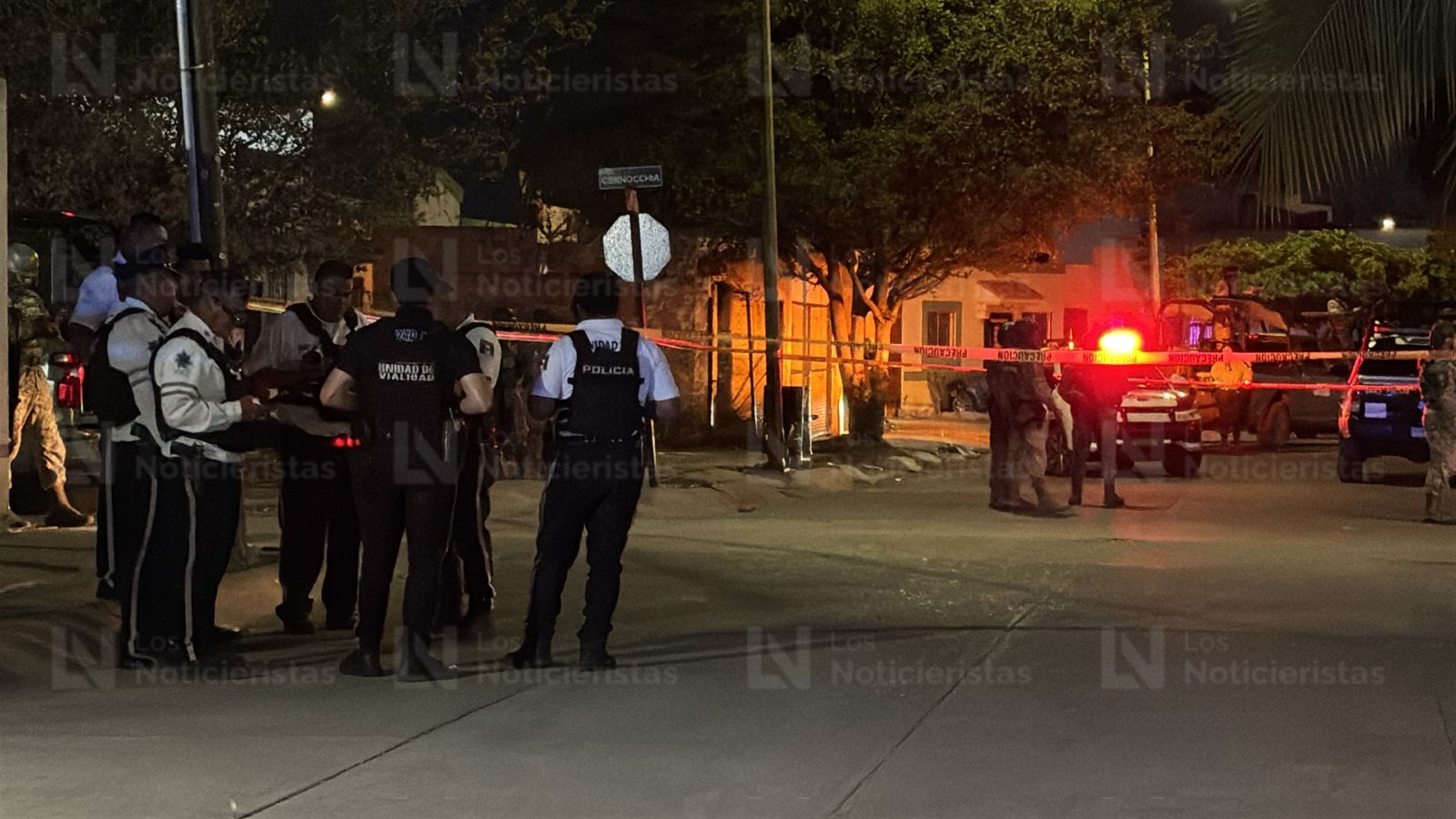 Policía de Tránsito Municipal ejecutado en Cedros, Culiacán