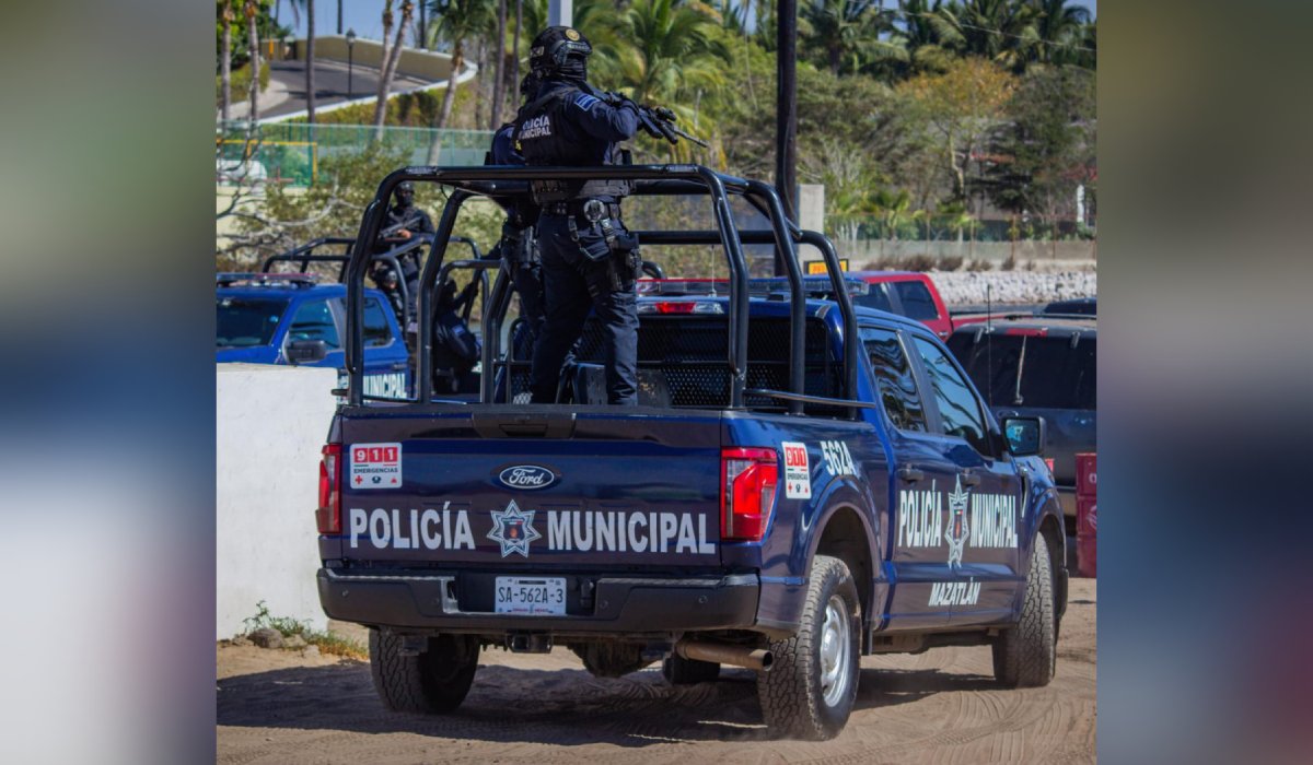 Policía Municipal en Mazatlán, Sinaloa