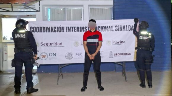 Contaba con órdenes de aprehensión; detienen a un hombre en Culiacán, Sinaloa