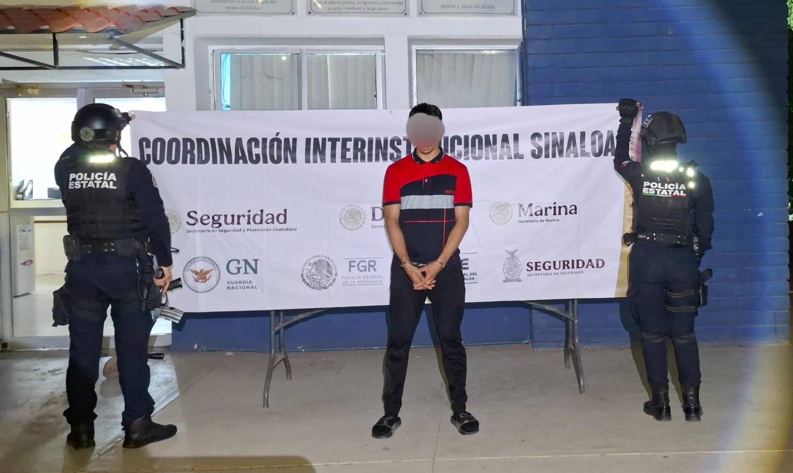 por contar con orden de aprehension un sujeto fue detenido en culiacan