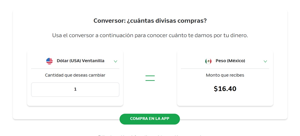 Precio de dólar en Banco Azteca