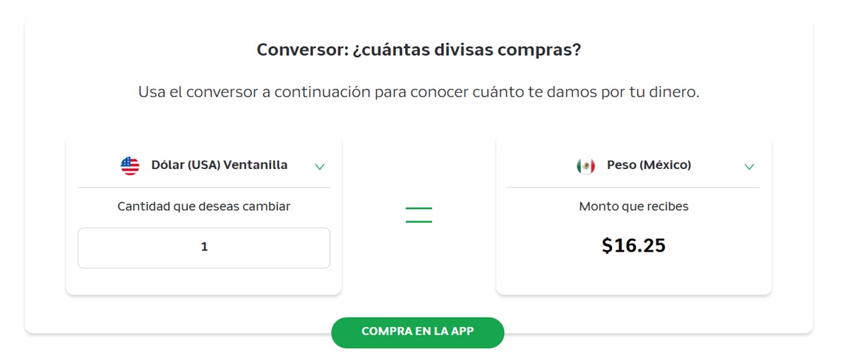 Precio del dólar en Banco Azteca