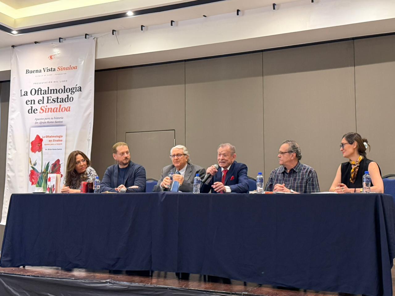 Presentan libro La Oftalmología en Sinaloa: apuntes para su historia
