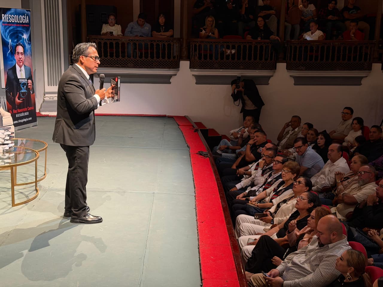 Presentación del libro Riesgología en Mazatlán, Sinaloa