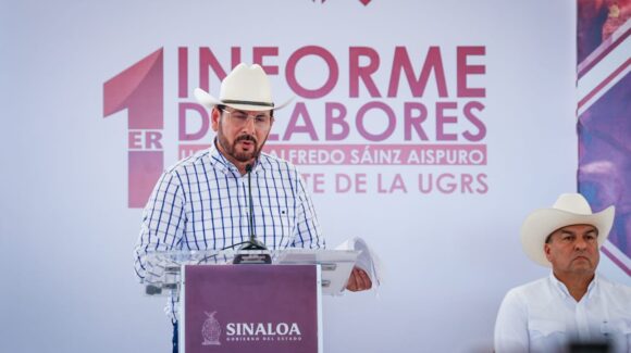 José Alfredo Sainz rindió su primer informe de labores como presidente de la Unión Ganadera Regional de Sinaloa