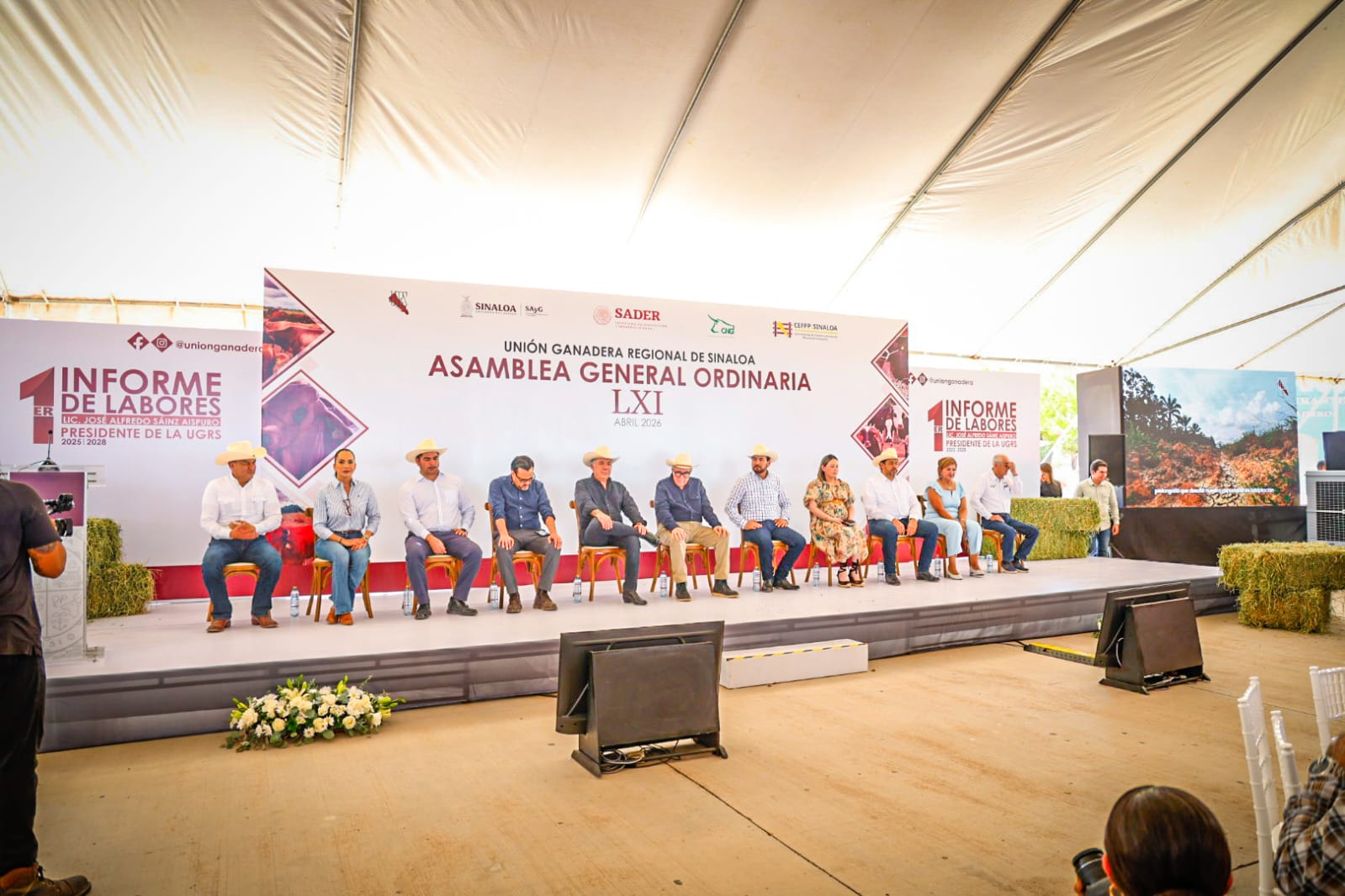 Primer informe de labores de Unión Ganadera Regional de Sinaloa