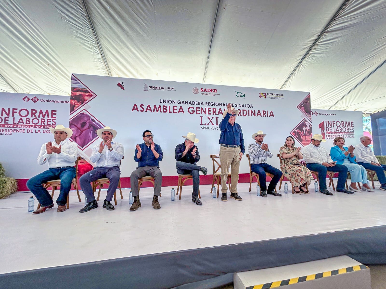 Primer informe de labores de Unión Ganadera Regional de Sinaloa