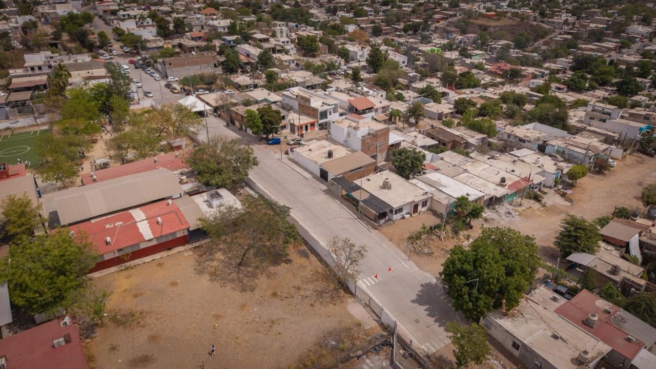 Programa de pavimentación en Culiacán