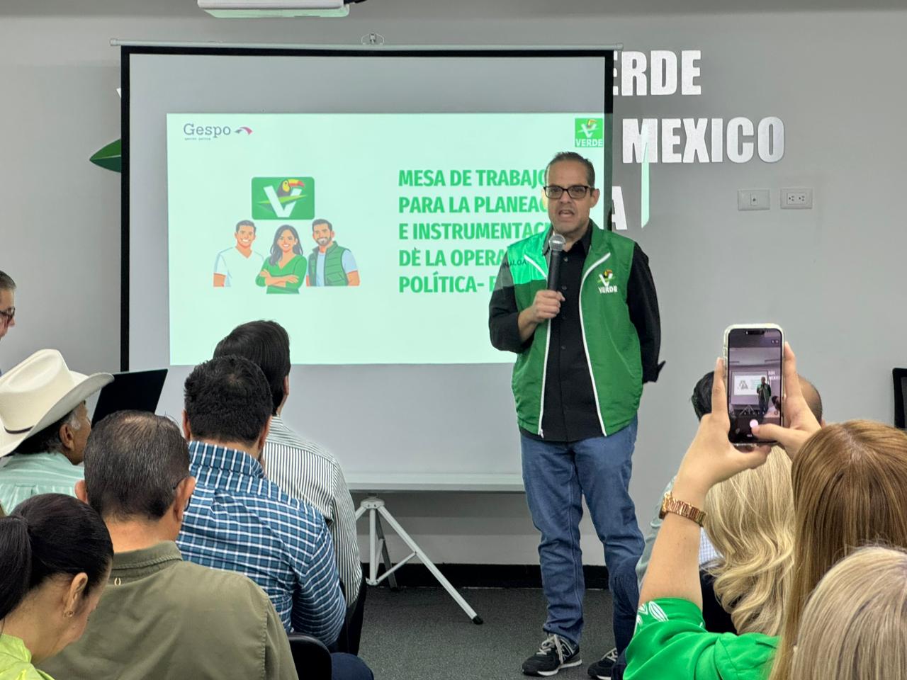 Estructura del Verde recibe capacitación Nacional