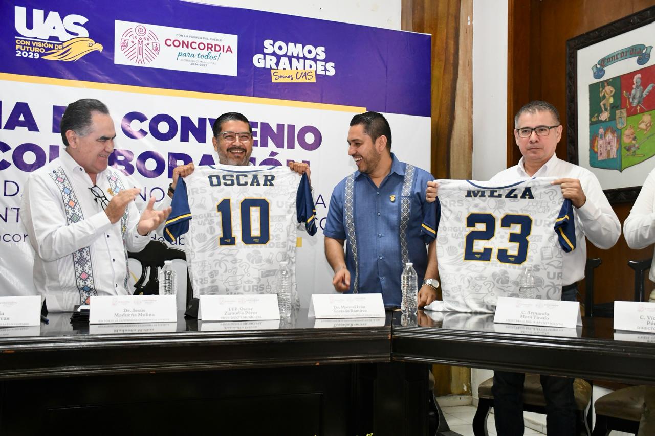UAS y Ayuntamiento de Concordia sellan alianza