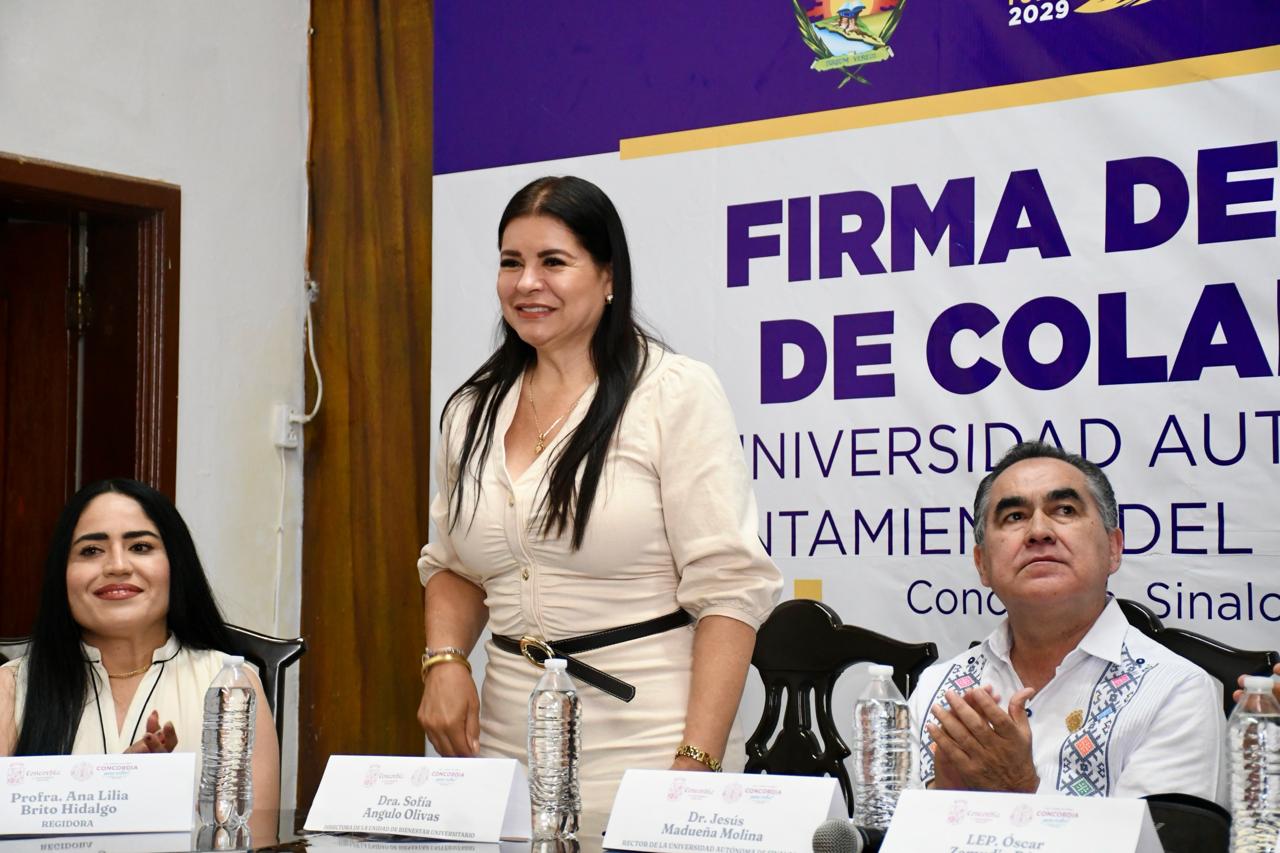 UAS y Ayuntamiento de Concordia sellan alianza