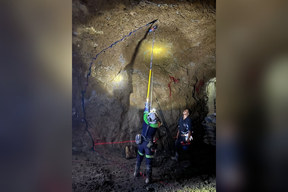 Refuerzan seguridad estructural en mina Santa Fe para avanzar en el rescate de los tres mineros en Rosario