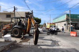 Rehabilitación de drenaje en Mazatlán