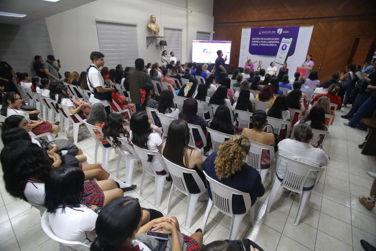 Relanzan aplicación Mujer Segura en Mazatlán
