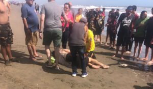 Rescatan a menor de ahogarse en Bellavista, Guasave, Sinaloa
