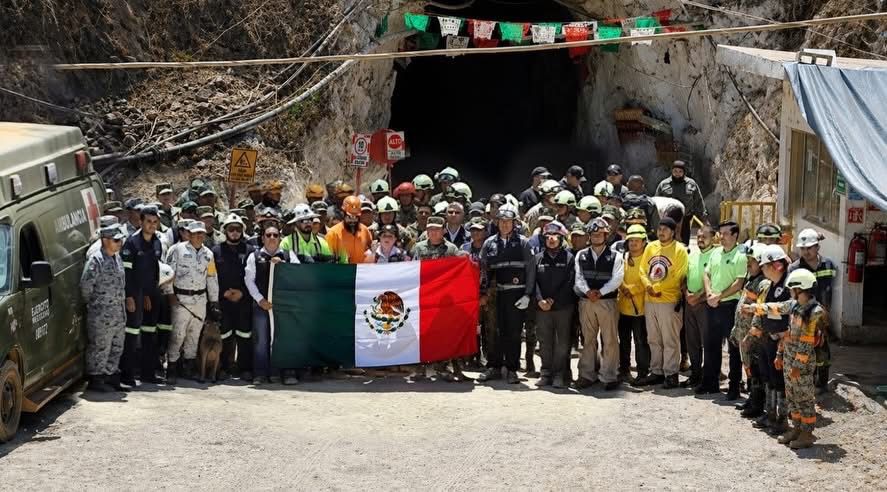 Rescate en mina Santa Fe