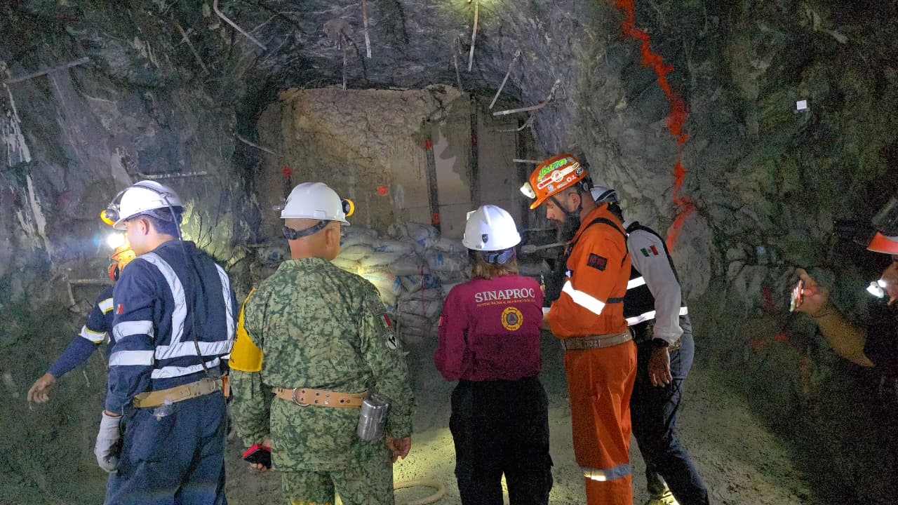 Rescate en mina de El Rosario