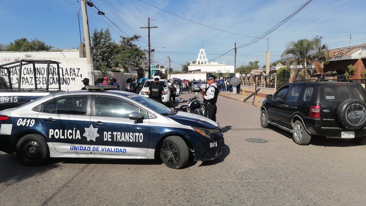 Policía Municipal resguarda centro recreativo en Culiacán en Semana Santa