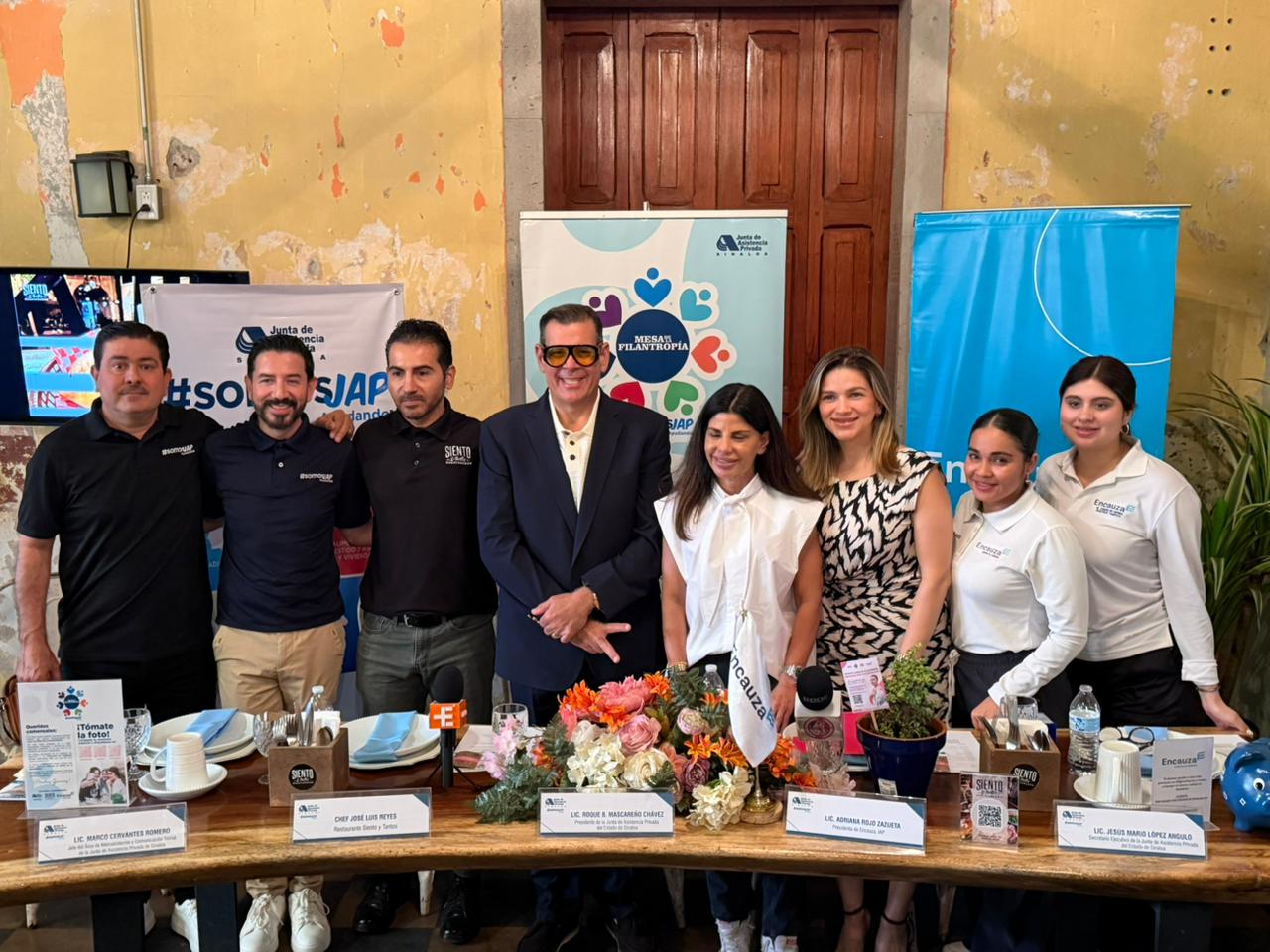 Restaurante Siento & Tantos se une a la Mesa de la Filantropía en Culiacán