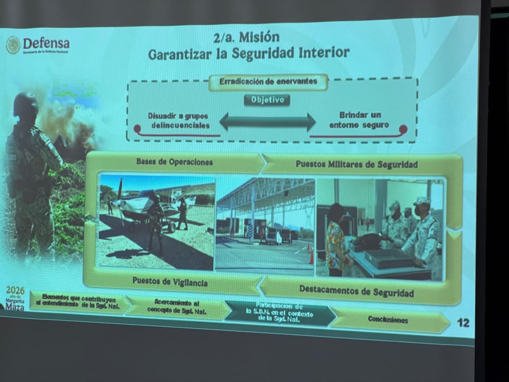 Reunión entre Club Leones Mazatlán y elementos del Ejército Mexicano