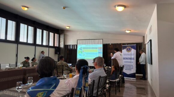 Club de Leones Mazatlán colabora con el Ejército con el programa “Difusión de la Cultura de la Seguridad Nacional”
