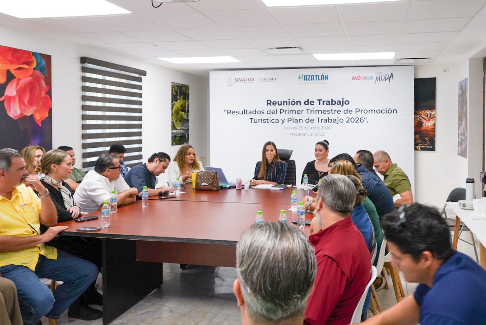 Reunión entre Sectur y empresarios de Mazatlán, Sinaloa