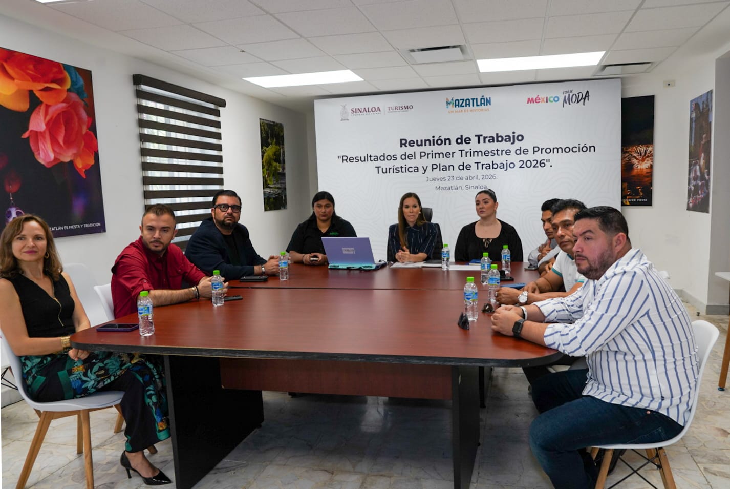Reunión entre Sectur y empresarios de Mazatlán, Sinaloa