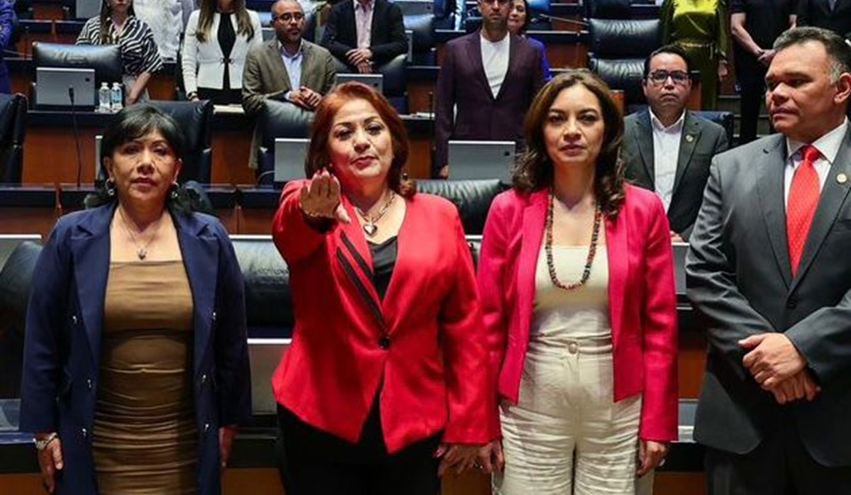 Rinde protesta María del Refugio "Cukis" Higuera como senadora suplente del PRI
