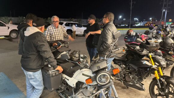 Rocha le da la bienvenida a participantes de la Semana Internacional de la Moto Mazatlán 2026 desde Villa Unión