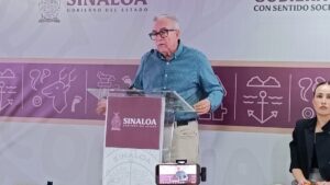 Gobernador de Sinaloa, Rubén Rocha Moya.